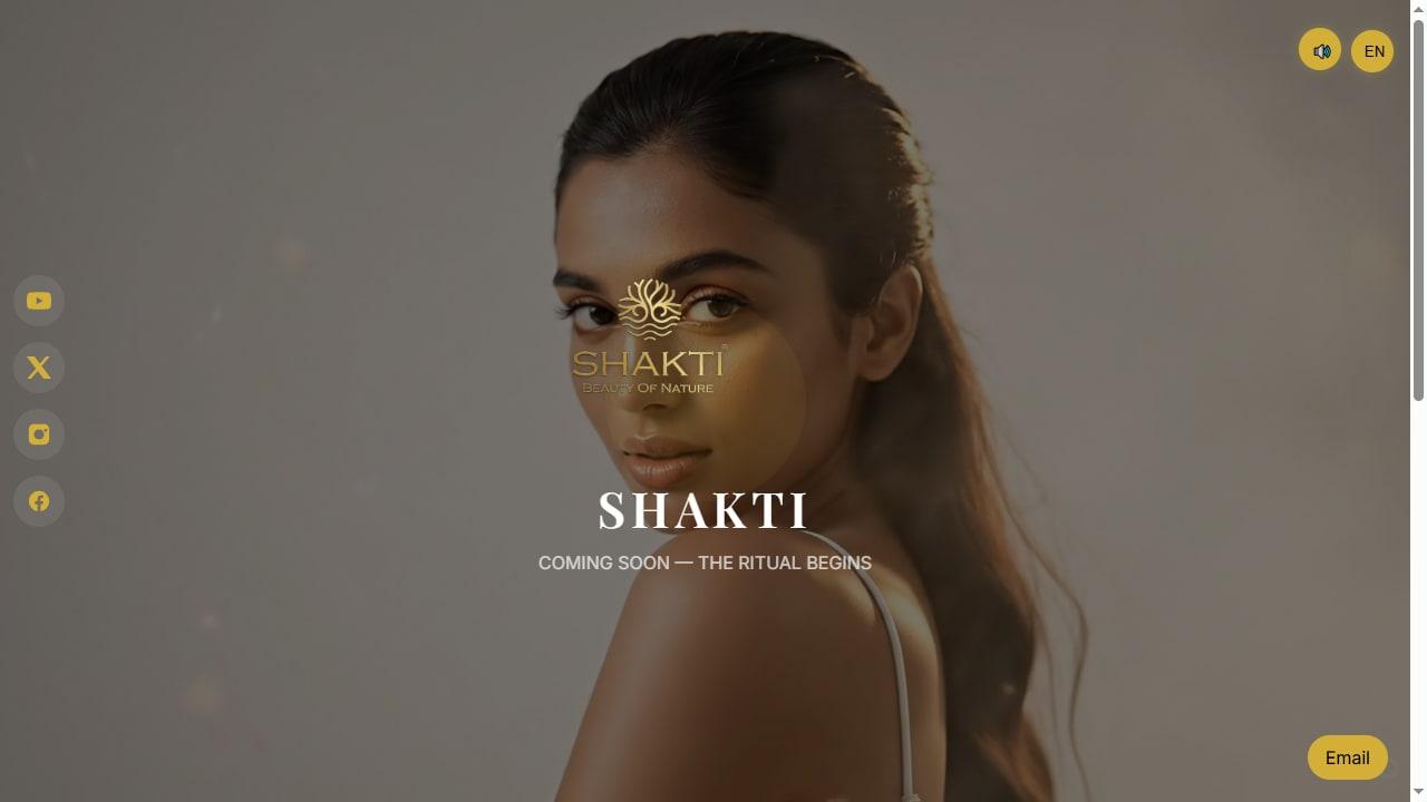 SHAKTI’s live launch experience — a moment from the brand film.